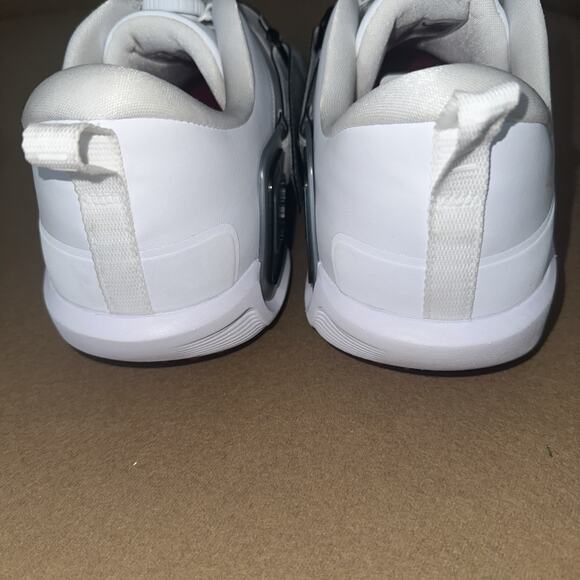 Nike Jordan Men\'s Air Rev Golf Shoes White Metallic Silver Sz 14 Wide FV6339-100 main image 7